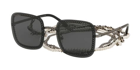 chanel occhiali sole catena